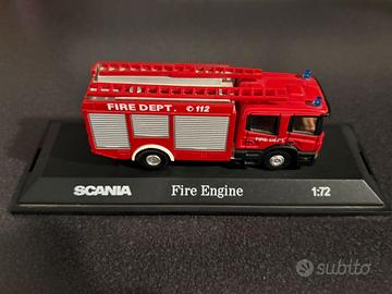 Modellino Scania 124G Fire Engine