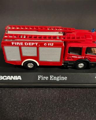 Modellino Scania 124G Fire Engine