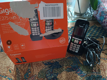 Cordless DECT Gigaset E 275 (leggi)