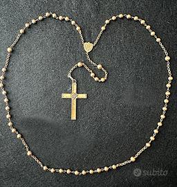 rosario in oro 18 carati