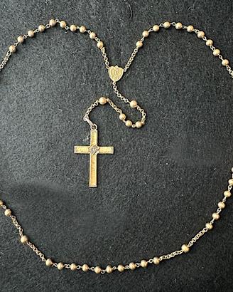 rosario in oro 18 carati