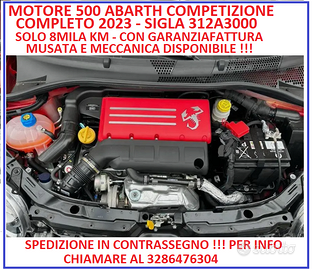 MOTORE ABARTH 312A3000 2023 CON FATTURA E GARANZIA