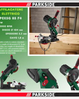Parkside Affila Catene Elettrico Motosega PEKSG 85