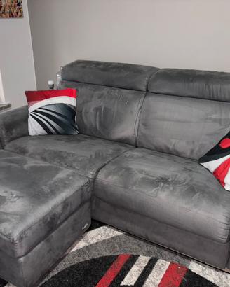 Divano Letto 3 Posti PoltroneSofa + Pouf