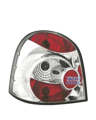 FANALI RENAULT TWINGO I 93-00 FONDO CROMATO