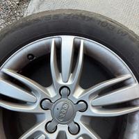 Cerchi audi 17” q3 originali + gomme estive 80%