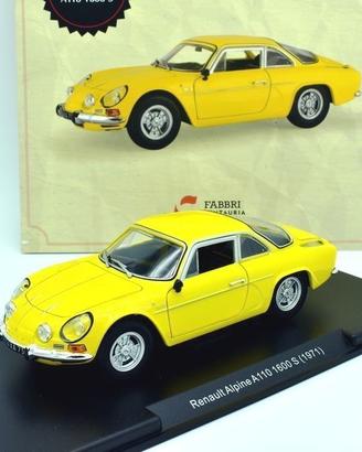 MODELLO AUTO RENAULT ALPINE A110 1600-S NO BURAGO