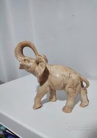 Statuina Elefante Portafortuna in resina 
