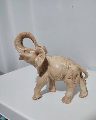 Statuina Elefante Portafortuna in resina 