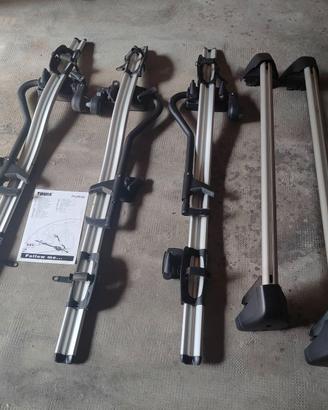 Portapacchi + Portabici (usate su Opel Meriva B)