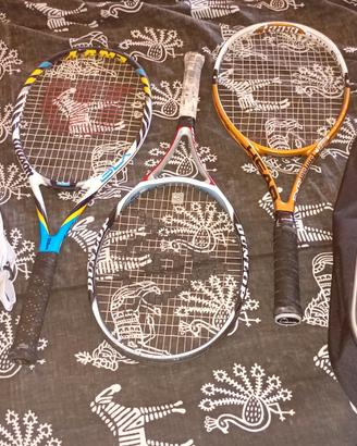 Racchette tennis adulto bambino vintage