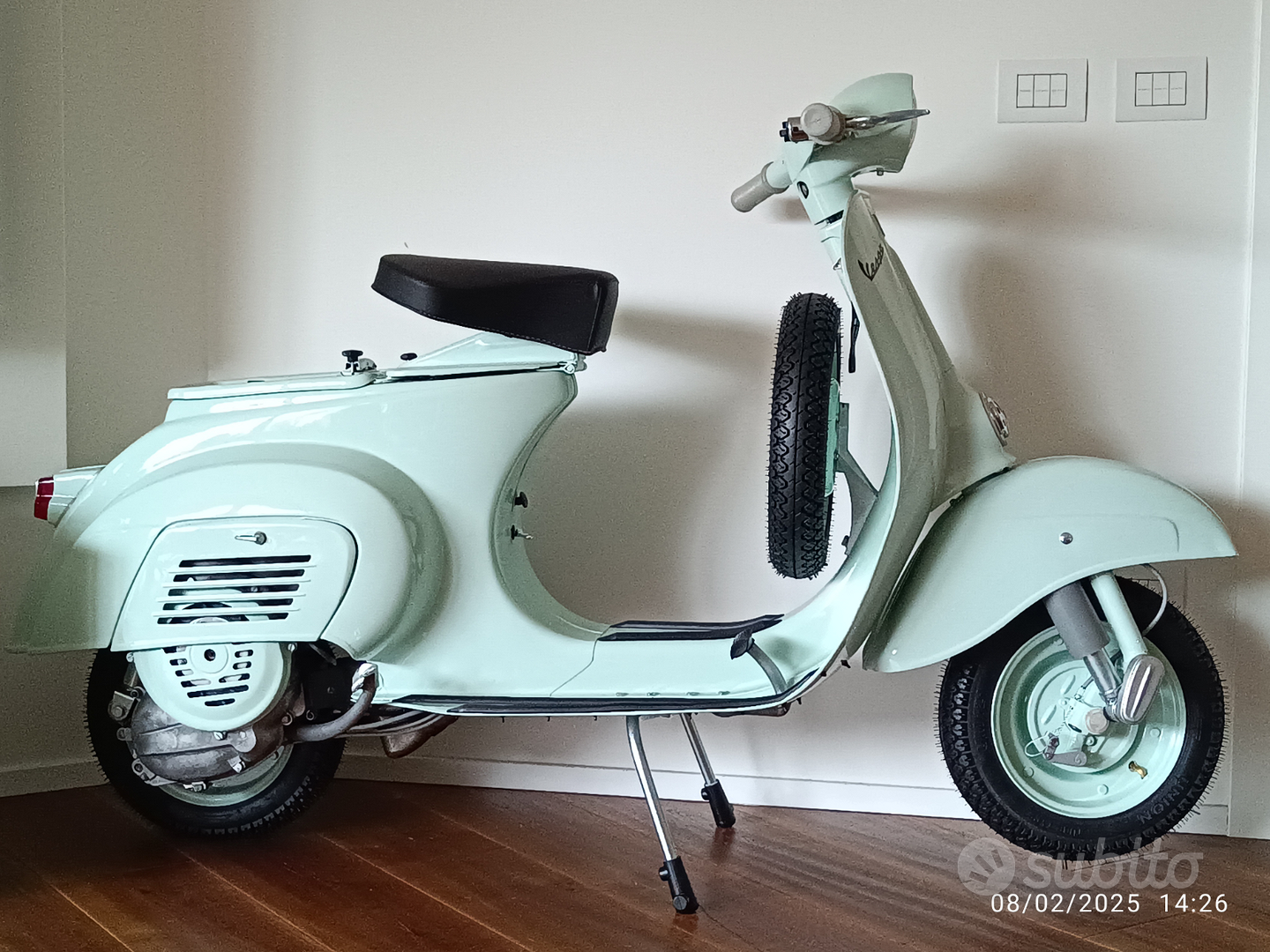 Faro Tondo Vespa 50 Prima Serie Sportellino Piccolo KIT RESTAURO