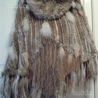 Poncho in pelliccia