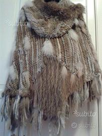 Poncho in pelliccia