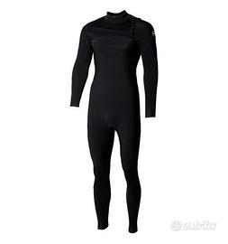 Muta O'Neill Epic 5/4 Chest Zip Black/Black