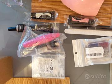 kit completo per unghie e cura mani