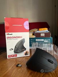 Mouse verticale wireless TRUST