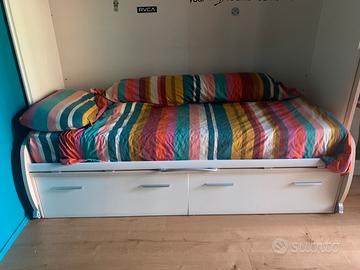 Letto singolo MORETTI bianco