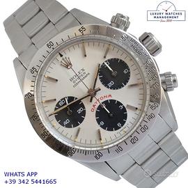 ROLEX Cosmograph 6265 silver dial Big Red Daytona