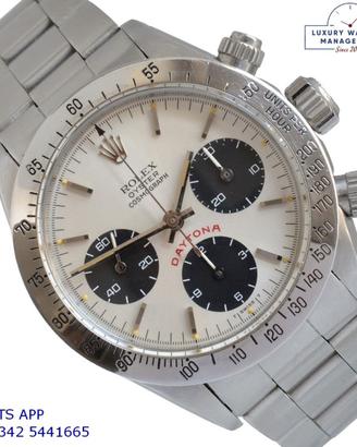ROLEX Cosmograph 6265 silver dial Big Red Daytona