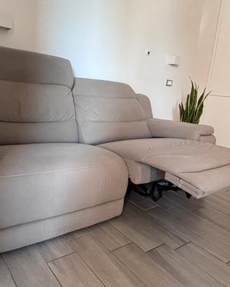 Divano relax elettrici 3 posti Dondi Salotti