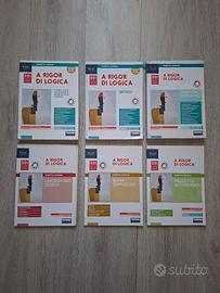A Rigor di Logica–Rosetta Zordan–Fabbri–6 libri