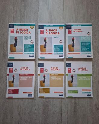 A Rigor di Logica–Rosetta Zordan–Fabbri–6 libri