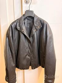 Giubbino effetto pelle Zara - Taglia XS (Over)