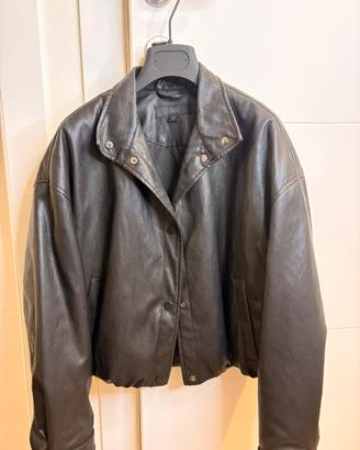 Giubbino effetto pelle Zara - Taglia XS (Over)