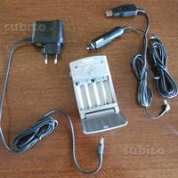 Carica batterie stilo AA e 3A intell.portatile