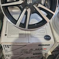 4 cerchi Nuovi 15 Fiat Grande Punto Evo