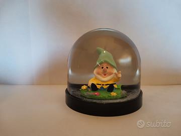 Klevering - Palla di vetro con neve/brillanti