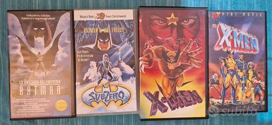 VHS Batman e X-Men
