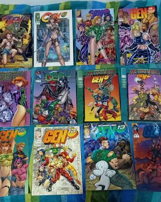 12 Fumetti Gen13 (USA) di Jim Lee Sconto 40%