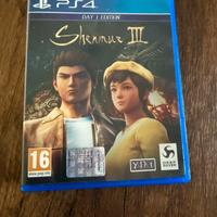 Shenmue 3 per ps4