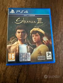 Shenmue 3 per ps4