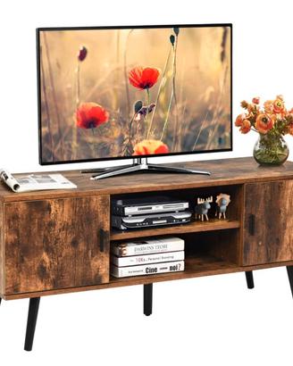 NUOVO Mobile TV per TV Fino a 55" Vintage Stile