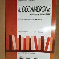 libro Il Decamerone, Giovanni Boccaccio, novelle. 