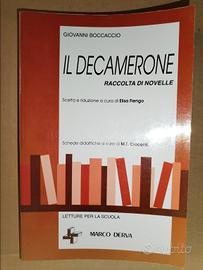 libro Il Decamerone, Giovanni Boccaccio, novelle. 