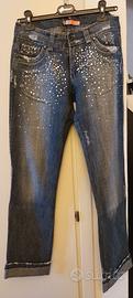 Jeans Rinascimento strass