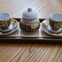 Servizio da due tazzine per espresso