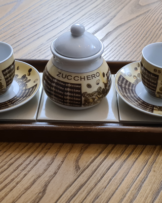 Servizio da due tazzine per espresso