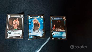 Lotto 3 carte WWE Edibas 2004 – Chinlock, Torrie