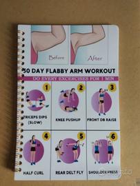 Quaderno di allenamento per le braccia