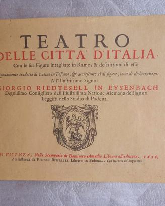 Teatro delle città d'Italia, di Pietro Bertoli