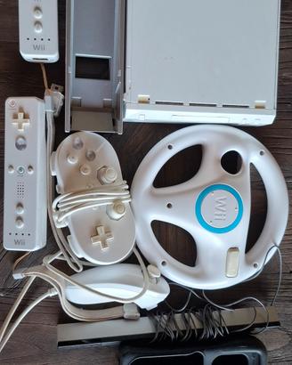 console Nintendo Wii con accessori 