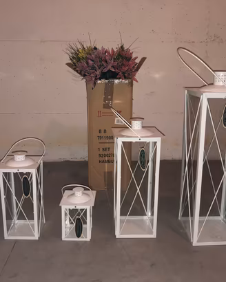 Set  di 4 Lanterne nuove Handmade Hamburg”.