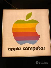 Insegna luminosa Apple Computer