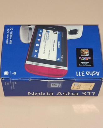 Nokia Asha 311 set completo