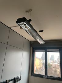 Lampade lineari sospese da ufficio